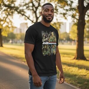 Join the Adventure: NWOT G.I. Joe Classic Comic Large Tee - Perfect for All Ages